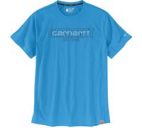 Carhartt Force Logo Graphic, maglietta L male Blu/Azzurro