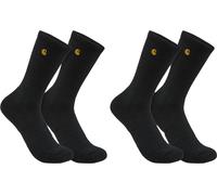 Carhartt Force Midweight Crew, calzini XL male Nero