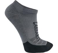 Carhartt Force Midweight Logo Low Cut Calzini (3 paia), grigio/nero, Taglia L