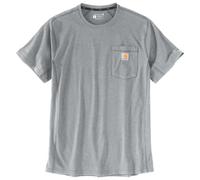 Carhartt - Force Pocket S/S T-Shirt - T-shirt S grigio