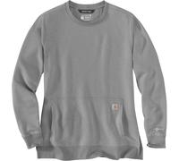 Carhartt Force Relaxed Fit Lightweight Felpa donna, grigio, taglia L per donne
