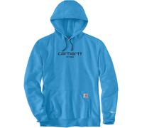 Carhartt Force Relaxed Fit Lightweight Logo Graphic Felpa, blu, Taglia XXL