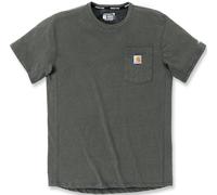 Carhartt Force Relaxed Fit Midweight Short Sleeve Pocket Maglietta, verde, taglia S per maschi