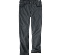 Carhartt Force Straight Lined, pantaloni in tessuto W34/L30 male Grigio Scuro (029)