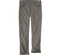 Carhartt Force Straight Lined, pantaloni in tessuto W40/L30 male Oliva (Dov)
