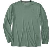 Carhartt Force Sun Defender™ Relaxed-Fit, t-shirt manica lunga L male Verde