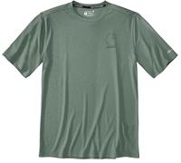 Carhartt Force Sun Defender™ Short-Sleeve Logo Graphic T-shirt funzionale, Verde, Taglia S