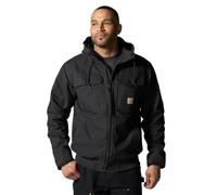 Carhartt Full Swing Loose Fit Washed Duck Insulated Active Jac Attivo Isolato Anatra Lavata vestibilità Ampia Completa, Nero, Medium Uomo
