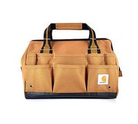 Carhartt Gear B0000351 14-Inch 25 Pocket Heavyweight Tool Bag - One Size Fits All - Carhartt Brown