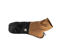 Carhartt Giacca antipioggia per cani resistente con materiale impermeabile Storm Defender e cinghie regolabili, Carhartt marrone/nero, S
