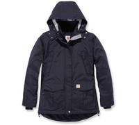 Carhartt Giacca Impermeabile Pesante Storm Defender, Giacca Donna, Nero, XS