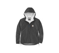 Carhartt Relaxed Fit Packable giacca antipioggia impermeabile, nero, taglia M per maschi