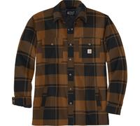 Carhartt Heavyweight Flannel Sherpa Camicia, marrone, taglia 2XL