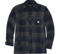 Carhartt Flannel Relaxed Fit Sherpa - Maglietta, Blu mare, S
