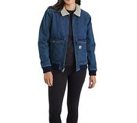 Carhartt Relaxed Fit Denim Sherpa Giacca da donna, blu, taglia XS per donne