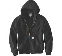 Carhartt Active Jac J140 - Giacca da uomo con imbottitura in flanella, nero, S