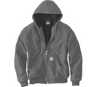 Carhartt Firm Duck Insulated Flannel-Lined Active Giacca in tessuto, grigio, taglia S per maschi