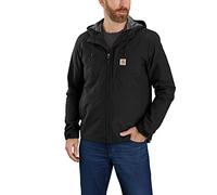 Carhartt Giacca Leggera Rain Defender Abbigliamento per Esterno da Lavoro, Nero, S Uomo