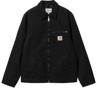 Carhartt - Giacca mezza stagione - Detroit Jacket Rinsed Black / Black per Uomo in Cotone - Taglia L - Nero Nero L