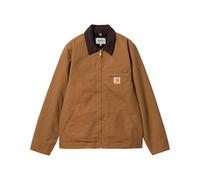 Carhartt - Giacca mezza stagione - Detroit Jacket Rinsed Hamilton Brown / Tobacco per Uomo in Cotone - Taglia L - Marrone