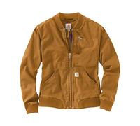 Carhartt, Giacca Rugged Flex® in cotone canvas, Relaxed Fit Donna, Carhartt® Brown, M