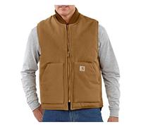 Carhartt Duck Arctic Quilt Lined Vest veste, marrone, taglia 2XL