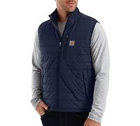 Carhartt Gilet isolante leggero Rain Defender da Uomo dalla vestibilità rilassata, Blu, XL