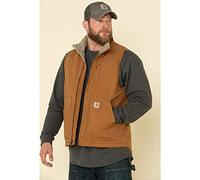 Carhartt Duck Mock Neck veste, marrone, taglia XL