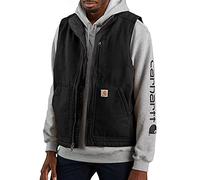 Carhartt Duck Mock Neck veste, nero, taglia 2XL