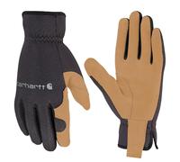 Carhartt Guanto Aperto ad Alta destrezza Freddo, Orzo Nero, L Uomo