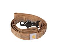 Carhartt Guinzaglio per cani a doppia maniglia, tessuto resistente 600 denari con hardware regolabile in metallo con anello a D, marrone Carhartt