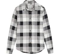 Carhartt Hamilton Camicia di flanella da donna, bianco/nero/grigio, Taglia XS