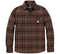 Carhartt Hamilton Relaxed LS Plaid Camicia, marrone, Taglia 2XL