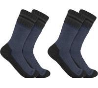 Carhartt Heavyweight Boot Calzini (2 paia), blu scuro, Taglia L