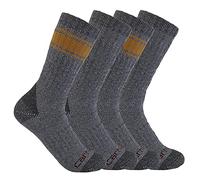 Carhartt Heavyweight Crew Sock 4 Pack Calze Uomo (Pacco da 4)
