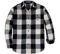 Carhartt Heavyweight Flannel Plaid, camicia L male Beige/Nero (A16)