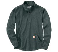 Carhartt 1/2-Zip Thermal, manica lunga M male Grigio Scuro