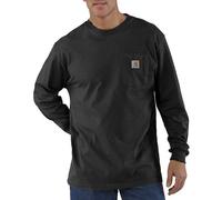 Carhartt Heavyweight LS Pocket M - maglia a maniche lunghe - uomo L Black man
