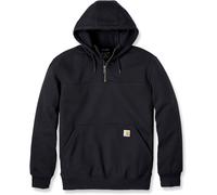 Carhartt Heavyweight Quater-Zip, felpa con cappuccio XL male Nero