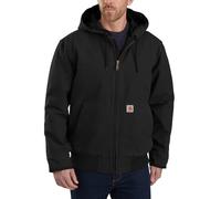 Carhartt, Herren, Weite, isolierte Freizeitjacke aus ausgewaschenem Segelleinen, Schwarz, L