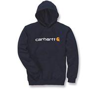 Carhartt, Herren, Weites, mittelschweres Sweatshirt mit Logo-Grafik, Marineblau neu, L