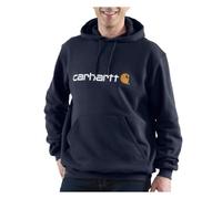 Carhartt Signature Logo, cappuccio M male Blu Scuro