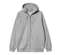 Carhartt - Hooded Chase - Hooded Chase Jacket Grey Heather / Gold per Uomo - Taglia S - Grigio