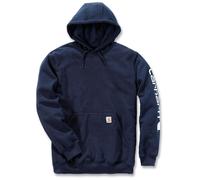 Carhartt Iconic K288 Logo Felpa, blu scuro, Taglia L