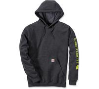 Carhartt Iconic K288 Logo Felpa, grigio scuro, Taglia L