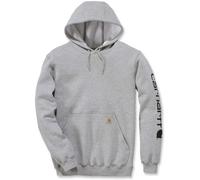 Carhartt Iconic K288 Logo Felpa, grigio, taglia M per maschi