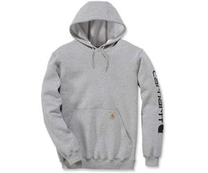 Carhartt Iconic K288 Logo Felpa, grigio, taglia XL per maschi