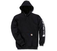 Carhartt Iconic K288 Logo Felpa, nero, Taglia S
