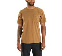 Carhartt Maglietta Irvine Relaxed Garment Dyed – Marrone Taglia L Uomo
