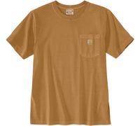 Carhartt Irvine Relaxed Garment Dyed Maglietta, marrone, taglia S per maschi